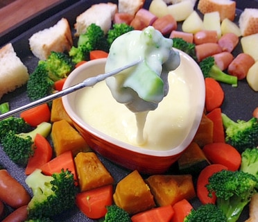 チーズフォンデュを使った献立 楽天レシピ チーズフォンデュを使った献立 楽天レシピ